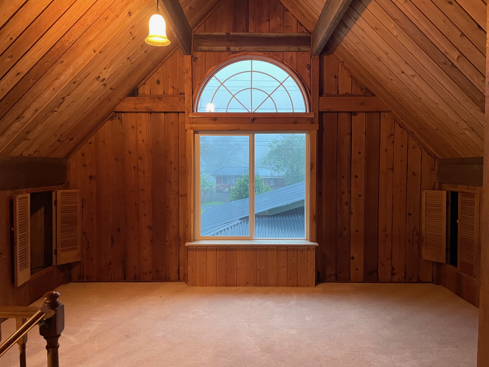 Upstairs loft